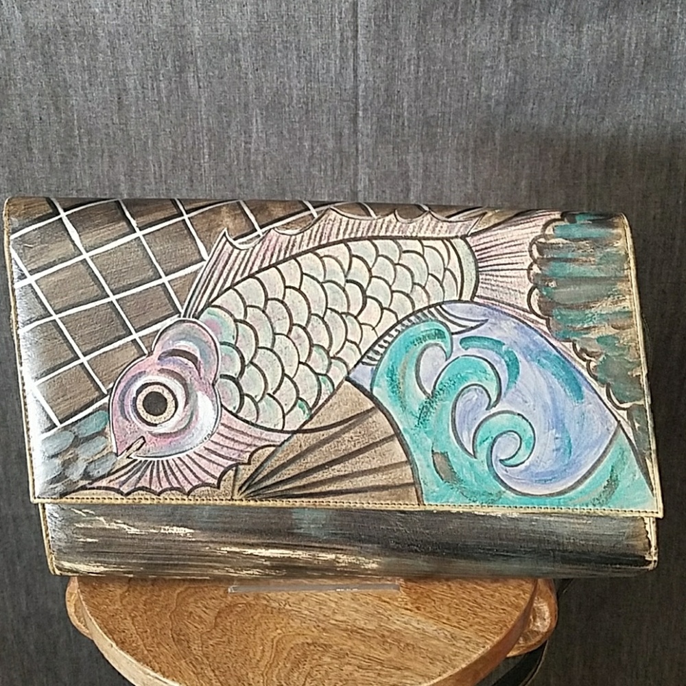 Jane Yoo fish purse